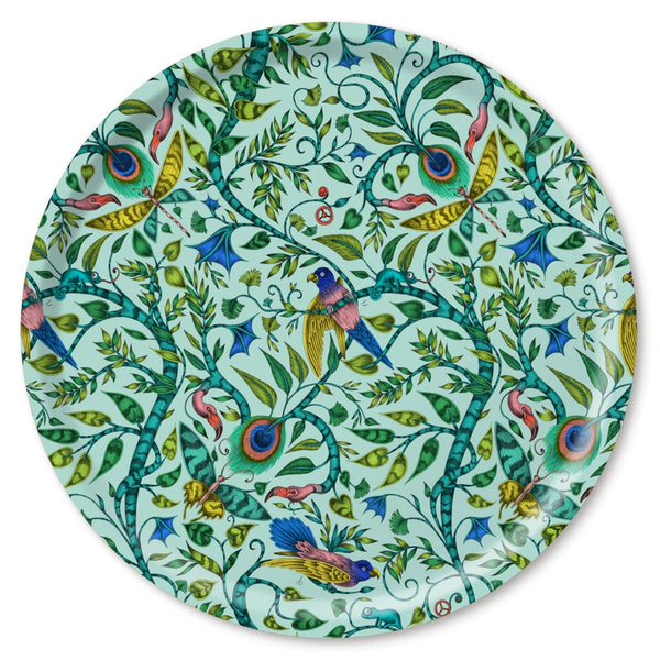 ROUSSEAU Turquoise Tray - 46cm