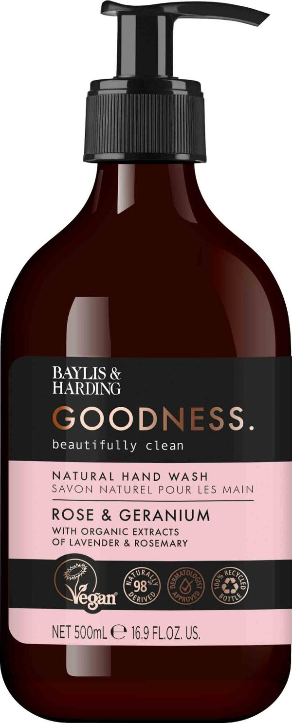 Royal Garden Hand Wash - Rose & Geranium