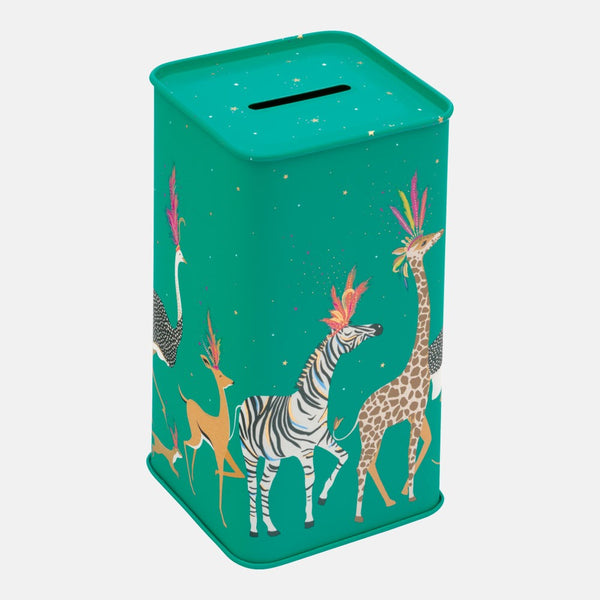 Animal Parade Tall Money Box